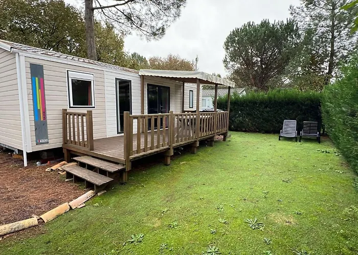 Mobil Home Amenage 2 Chambres La Teste Camping****