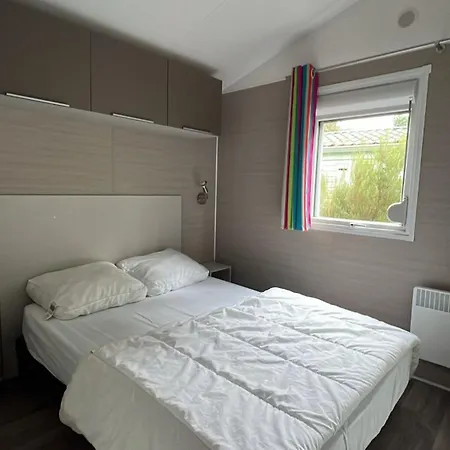 Mobil Home Amenage 2 Chambres La Teste Camping**** Exterior photo